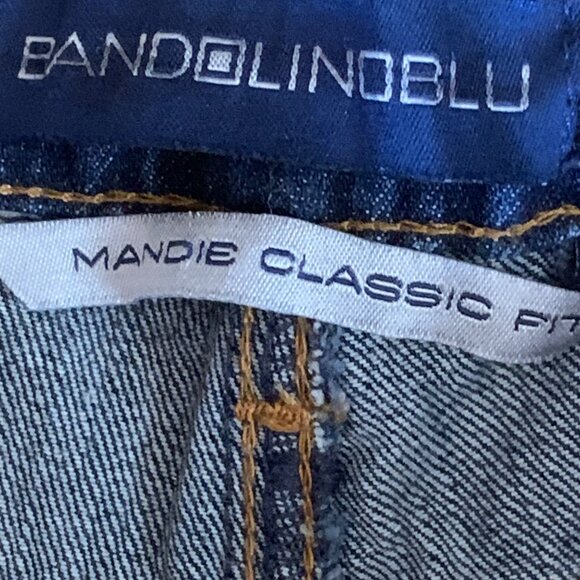 Bandolino Blu Mandie Classic Fit Women's Crop Jeans Size 10 - Picture 4 of 10